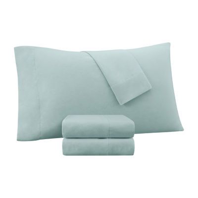 Serta Supersoft Cooling Wrinkle Resistant Sheet Set