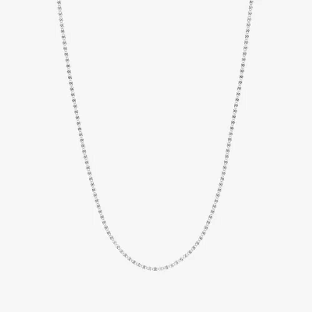 Silver Reflections Silver Reflections Pure Silver Over Brass 18 Inch Mariner Chain Necklace