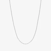 Silver Reflections Silver Reflections Pure Silver Over Brass 18 Inch Mariner Chain Necklace