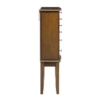 Powell Company Marlette Walnut Jewelry Armoire