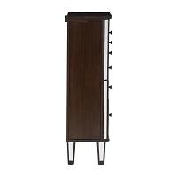 Powell Company Hialea Espresso Jewelry Armoire