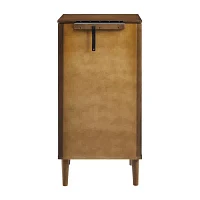 Powell Company Janice Walnut Jewelry Armoire