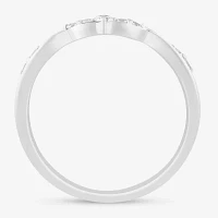 I / Si2) 1/ CT. T.W. Lab Grown White Diamond 10K Gold Wedding Band