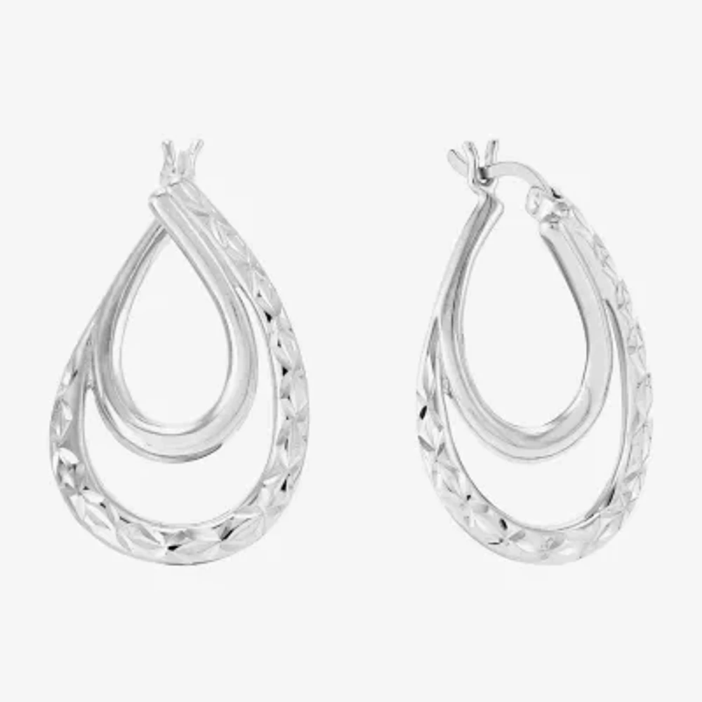 Sterling Silver Hoop Earrings