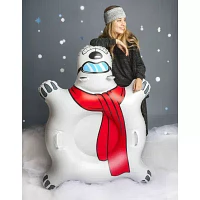 Big Mouth Polar Bear Snow Tube