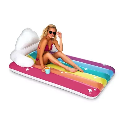 Big Mouth Giant Rainbow Lounge Pool Float