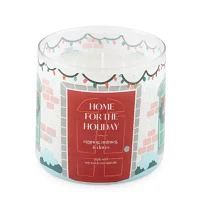 Distant Lands 14 Oz 3 Wick Home For The Holiday Scented Jar Candle