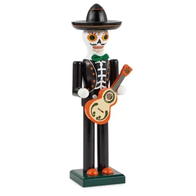 Layerings Day Of The Dead Wood Nutcracker