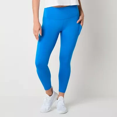 Xersion EverUltra Womens High Rise Quick Dry 7/8 Ankle Leggings Tall