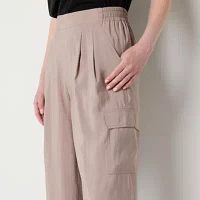 Stylus Womens Wide Leg Cargo Pant