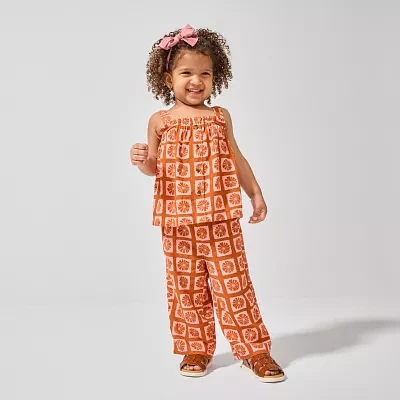 Okie Dokie Toddler & Little Girls 2-pc. Pant Set