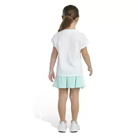 adidas Little Girls 2-pc. Skort Set