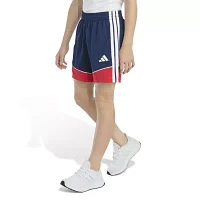 adidas Big Boys Mid Rise Pull-On Short