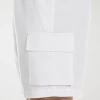 Cubavera Drawstring 8" Mens Cargo Short