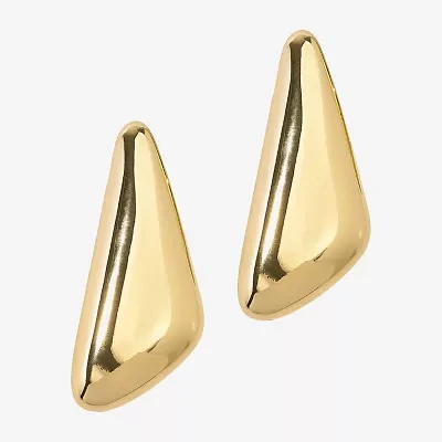 Bold Elements Gold Tone Womens Drop Earrings