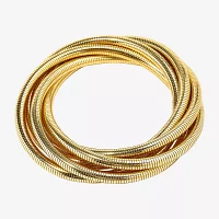 Bold Elements Gold Tone Womens 5-pc. Bracelet Set