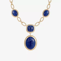 Monet Jewelry Gold Tone Womens 18 Inch Y Necklace