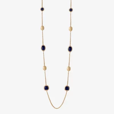 Monet Jewelry Gold Tone Womens 36 Inch Strand Necklace