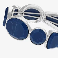 Liz Claiborne Multi Shape Womens Oval Stretch Bracelet