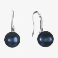 Monet Jewelry Timeless Womens Simulated Pearl Round Drop Earrings