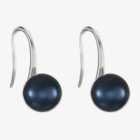 Monet Jewelry Timeless Womens Simulated Pearl Round Drop Earrings