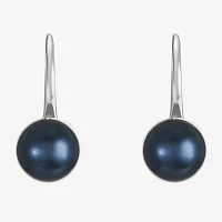 Monet Jewelry Timeless Womens Simulated Pearl Round Drop Earrings