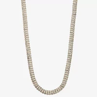 Monet Jewelry Timeless Gold Tone Womens 18 Inch Collar Necklace