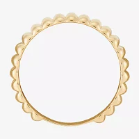 Womens 6MM 14K Gold Round Band