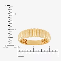 Womens 6MM 14K Gold Round Band