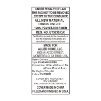 Fruit of the Loom Ultra Comfort Firm Bed Pillow