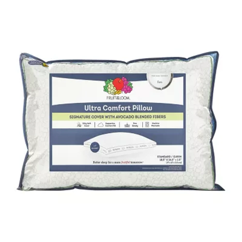 Fruit of the Loom Ultra Comfort Firm Bed Pillow