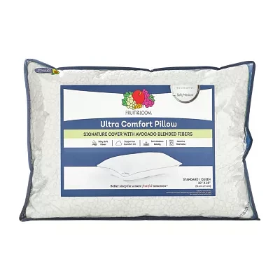 Fruit of the Loom Ultra Comfort Soft/Medium Density Bed Pillow