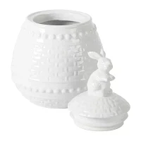 Martha Stewart Bunny Stoneware Treat Jar