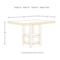 Signature Design by Ashley® Essex 5-Piece Counter Height Dining Set