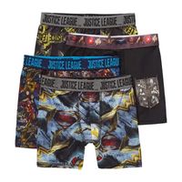 Justice League Big Kid Boys 4 Pair Boxer Briefs