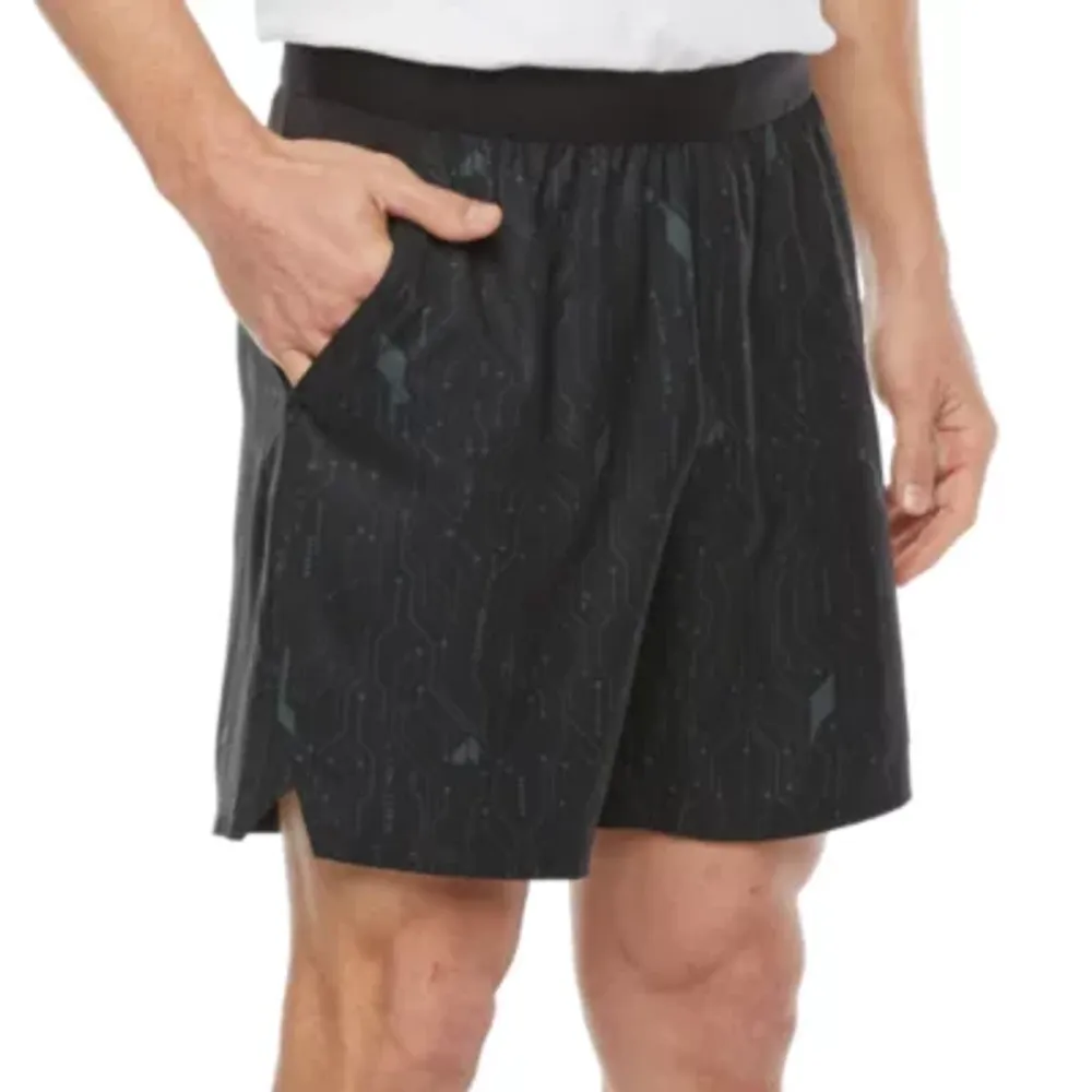 Xersion Core Twill 7 Inch Mens Moisture Wicking Workout Shorts