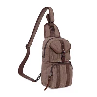 TSD Brand Sunset Cove Sling Bag Backpack