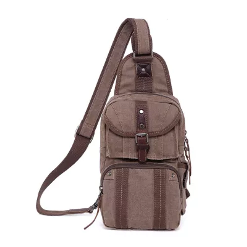 TSD Brand Sunset Cove Sling Bag Backpack