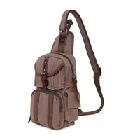 TSD Brand Sunset Cove Sling Bag Backpack