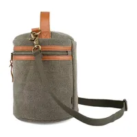 TSD Brand Pine Hill Bucket Messenger Bag