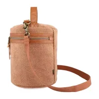TSD Brand Pine Hill Bucket Messenger Bag