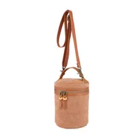 TSD Brand Pine Hill Bucket Messenger Bag