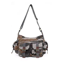 TSD Brand Camo Messenger Bag