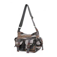 TSD Brand Camo Messenger Bag