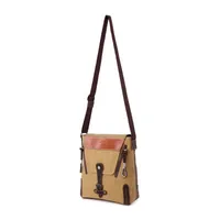 TSD Brand Hidden Woods Traveler Crossbody Messenger Bag