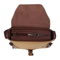 TSD Brand Hidden Woods Traveler Crossbody Messenger Bag