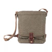 TSD Brand Atona Classic Flap Crossover Messenger Bag