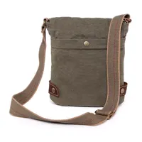TSD Brand Atona Classic Flap Crossover Messenger Bag