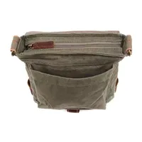 TSD Brand Atona Classic Flap Crossover Messenger Bag