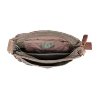 TSD Brand Atona Classic Flap Crossover Messenger Bag